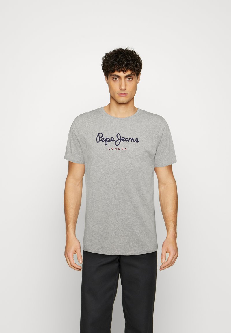 Pepe Jeans - EGGO - T-Shirt print - grey melange, Vergrößern