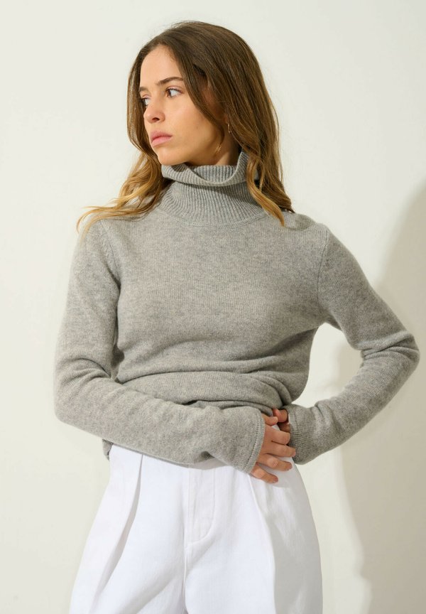 LINDA - Strickpullover - mottled cloud