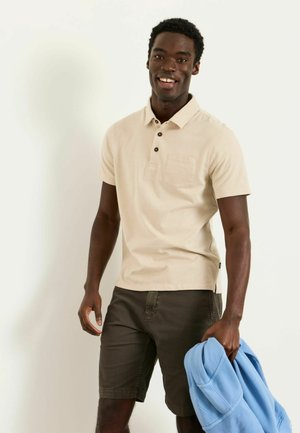 FatFace, REGULAR FIT - ELM STRIPE POLO  . - Polokošeľa - ecru