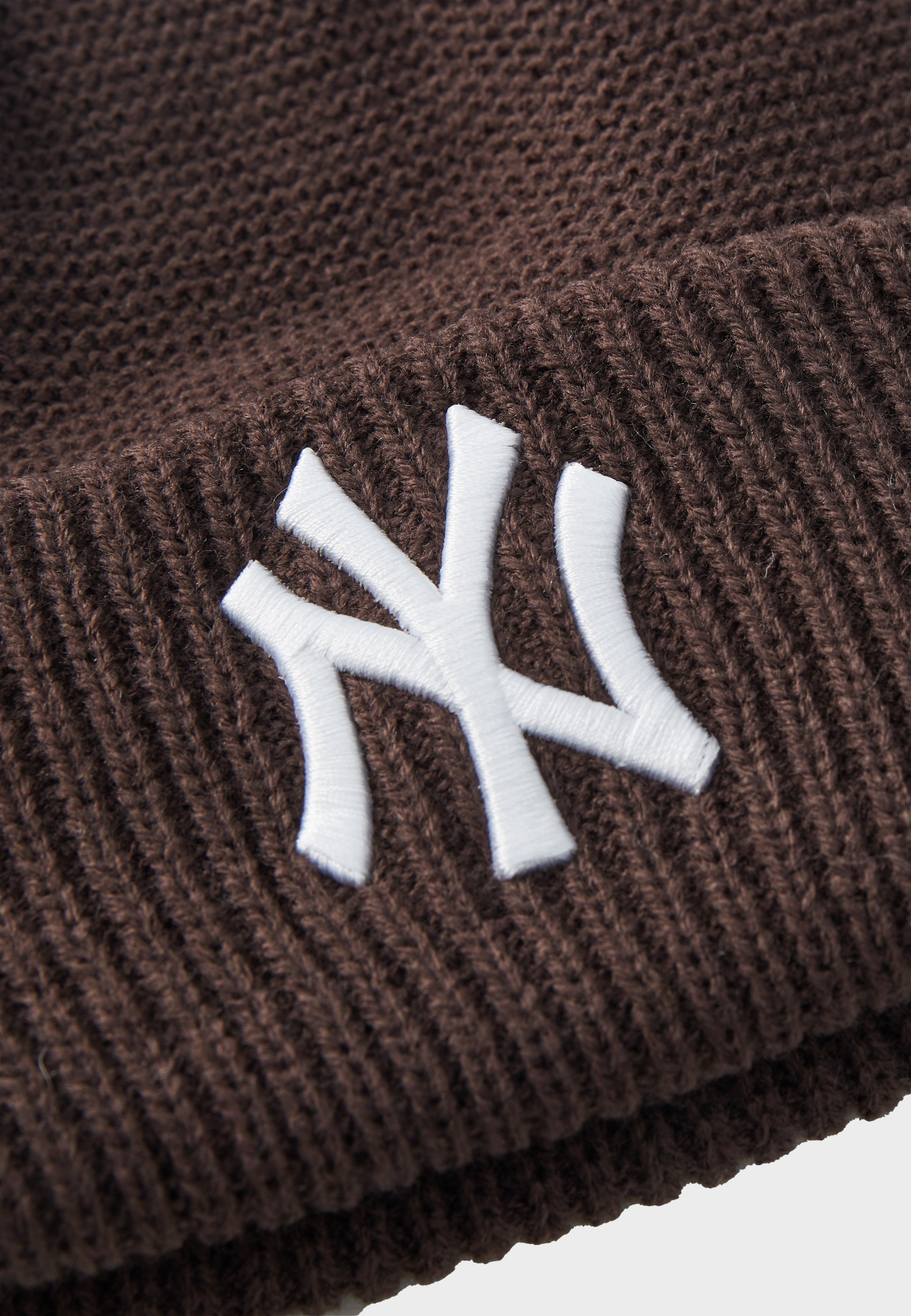 New Era DOUBLE POM BEANIE - Beanie - dark brown - Zalando.co.uk