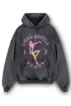FAVELA UNISEX - Hoodie - black washed