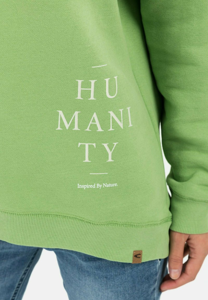 Damen Sweatshirts | camel active MIT PLATZIERTEM PRINT Kapuzenpullover basil/grün - HO51642 Damen Sweatshirts | camel active MIT PLATZIERTEM PRINT Kapuzenpullover basil/grün - HO51642