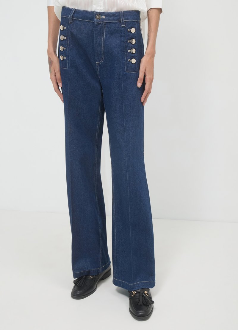 Calliope Jeans a sigaretta - blu