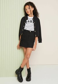 Lipsy SLOGAN - T-shirts print - black white