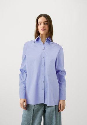 KARL LAGERFELD SIGNATURE COLLAR - Gombos blúz - sweet lavender