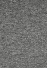 Gray fabric textured knit, featuring small, uniform patterns, smooth to the touch, with a medium thickness, suitable for various clothing items.