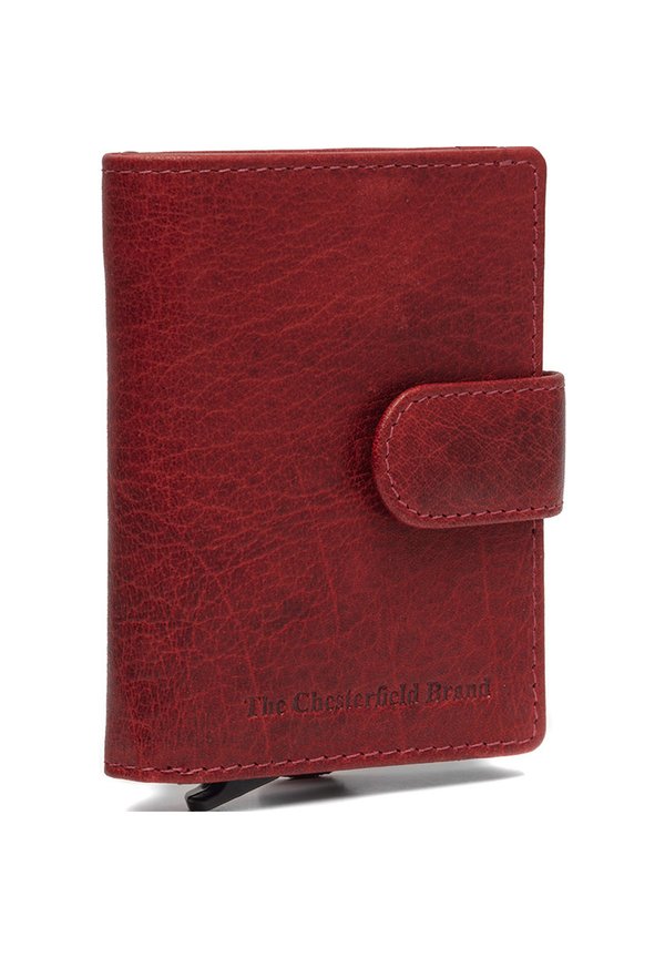 ANTIQUE BUFF PRAGUE - Geldbörse - rot