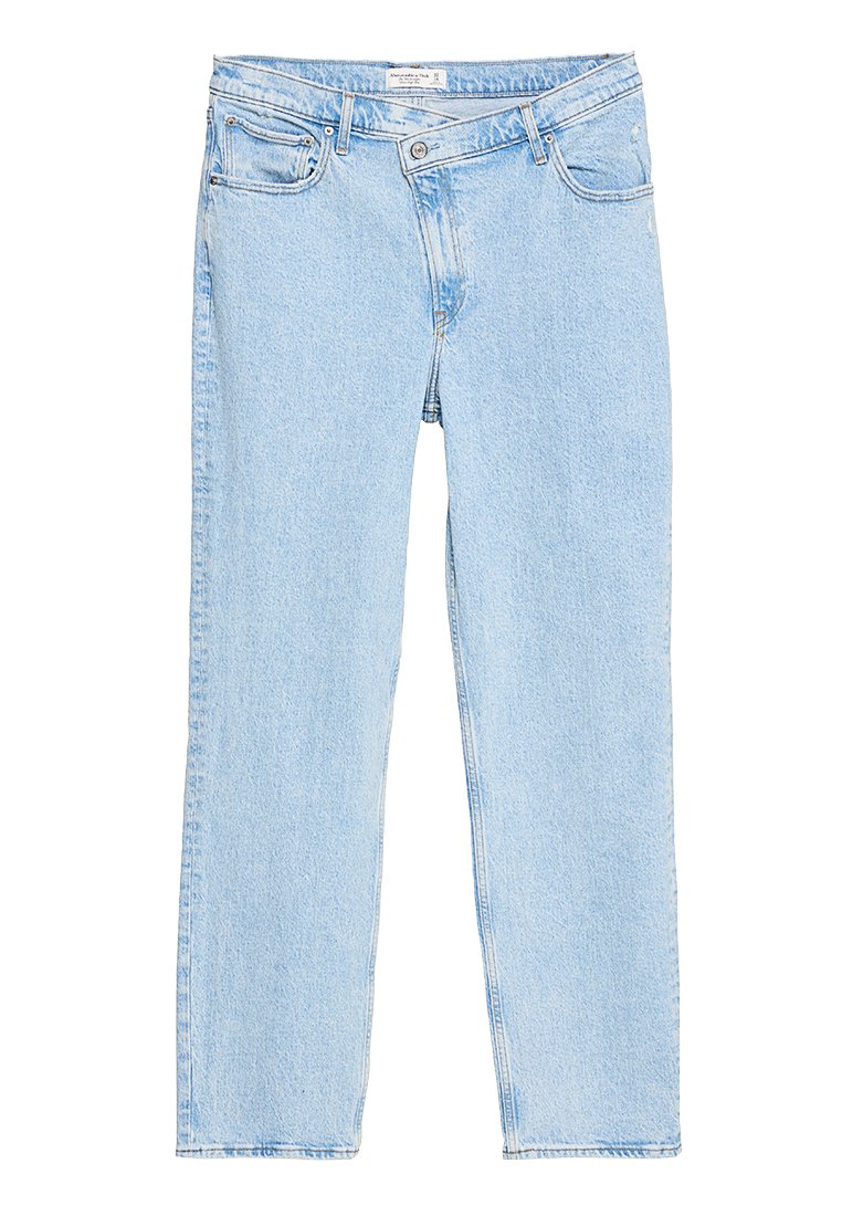 Abercrombie & Fitch Straight leg jeans lichtblauw Abercrombie & Fitch Straight leg jeans lichtblauw