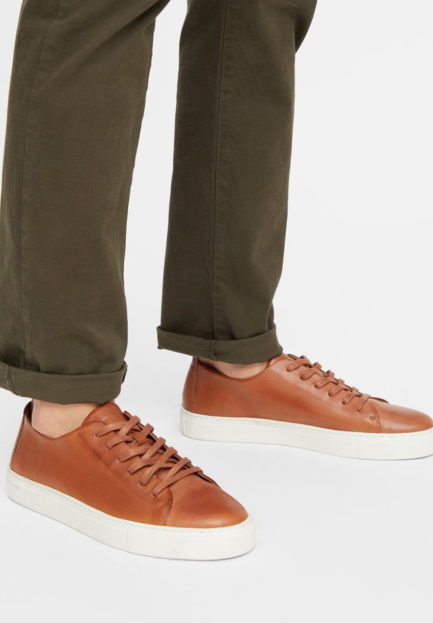 BIAAJAY LEATHER SNEAKER Sneakers cognac BIAAJAY LEATHER SNEAKER Sneakers cognac