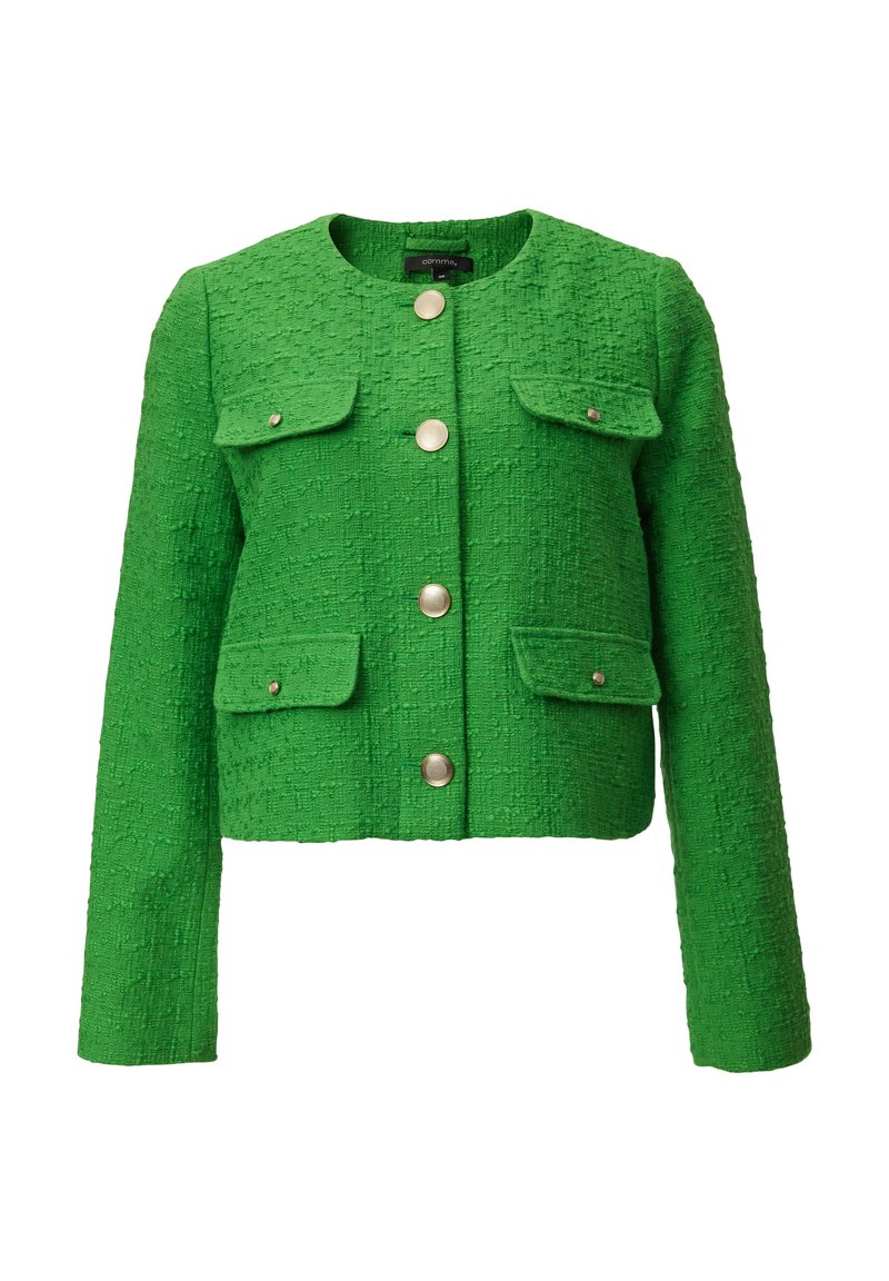 comma Lichte jas groen