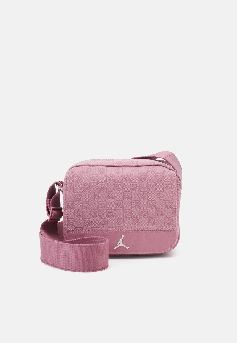 Jordan JAM MONOGRAM MINI MESSENGER BAG  - Cross body bag - pink glaze