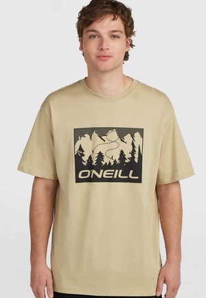 O'Neill, O'NEILL O'NEILL MUST-HAVE FRONT PRINT T-SHIRT  -  TEES SHORTSLEEVE  -  - Print T-shirt - olive blush