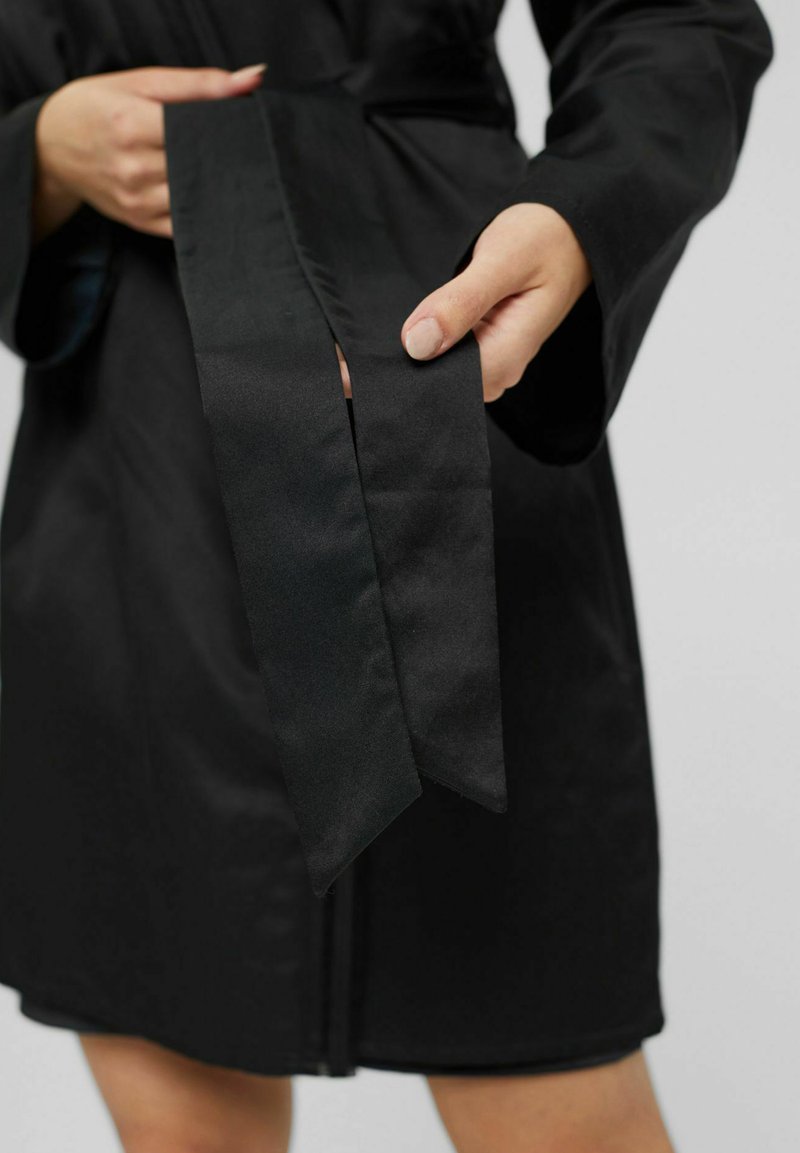 Damen Nachthemden | Esprit Bademantel black/schwarz - DU27853 Damen Nachthemden | Esprit Bademantel black/schwarz - DU27853