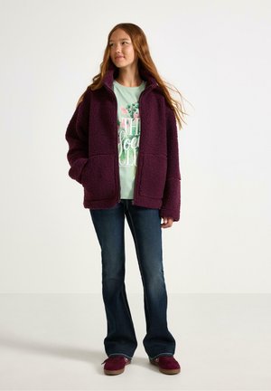 Lindex, LINDEX T-SHIRT LINDEX - Printtipaita - light dusty aqua