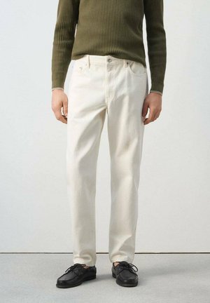 Vaqueros rectos - white denim