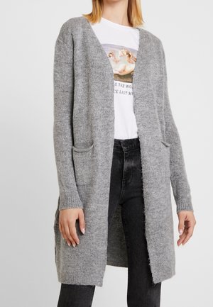 Kardigan - mottled grey