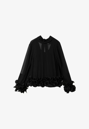 Noella, N-LATANIETTA BLOUSE - Blouse - black