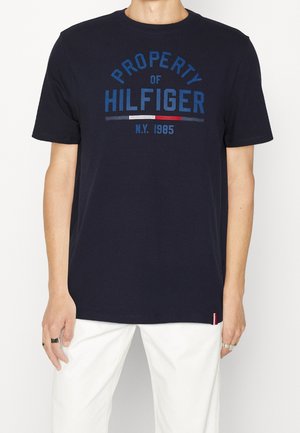 Printtipaita - dark blue