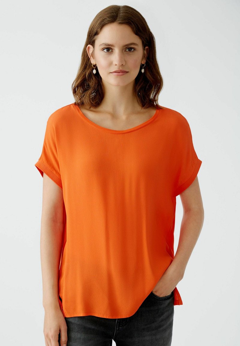 Oui AYANO - T-Shirt basic - cherry tomato