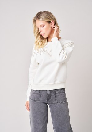 DEELUXE, DAMIENA - Sweater - altweiß