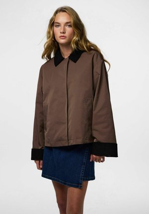 Pieces Veste légère - coffee quartz