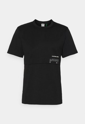MERCERIZED - T-shirt con stampa - black