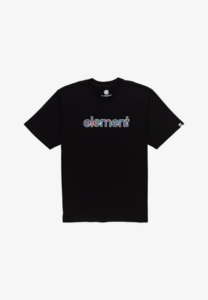 GARDEN MARK - T-shirt med print - flint black