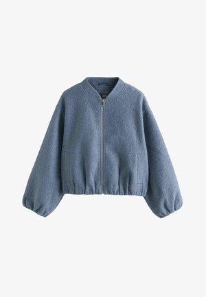 Next, REGULAR FIT - COATIGAN - Forro polar - blue