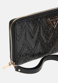 Guess ADELARD CHEQUE ORGANIZER - Plånbok - black