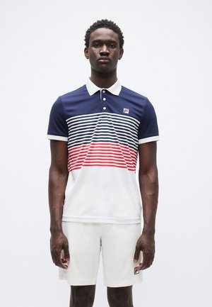 MONTE CARLO - Poloshirt - white/navy combination