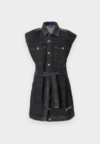 BELTED DRESS - Farmerruha - washed black