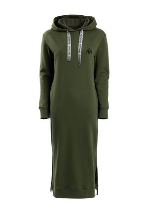 LONG HOODED - Maksimekko - olive green