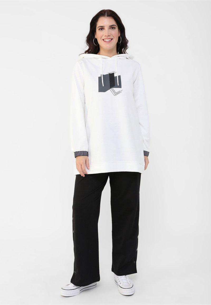 Modanisa Stoffhose black/schwarz Zalando.de