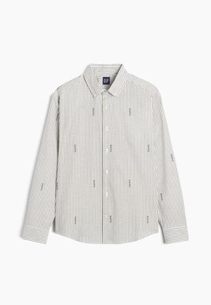 GAP, GAP X A.P.C. RELAXED LOGO OXFORD SHIRT - Риза - stripe woodsy brown