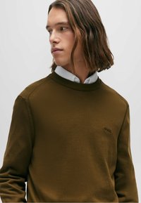 BOSS ASAC - Strickpullover - open green twentyeight