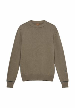 BARELLA CREW - Strickpullover - aluminum