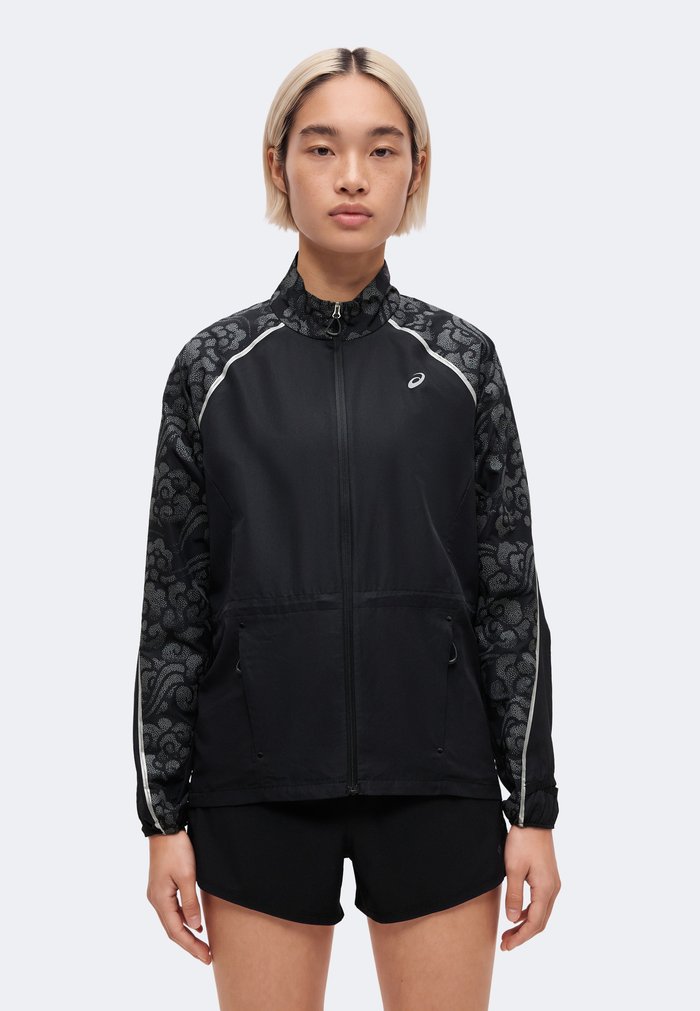 ASICS ROAD LITE SHOW PACKABLE JACKET - Windbreaker - performance black