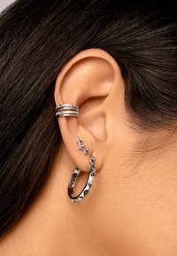 Singularu TRIPLE SPARK - Pendiente individual - plata color