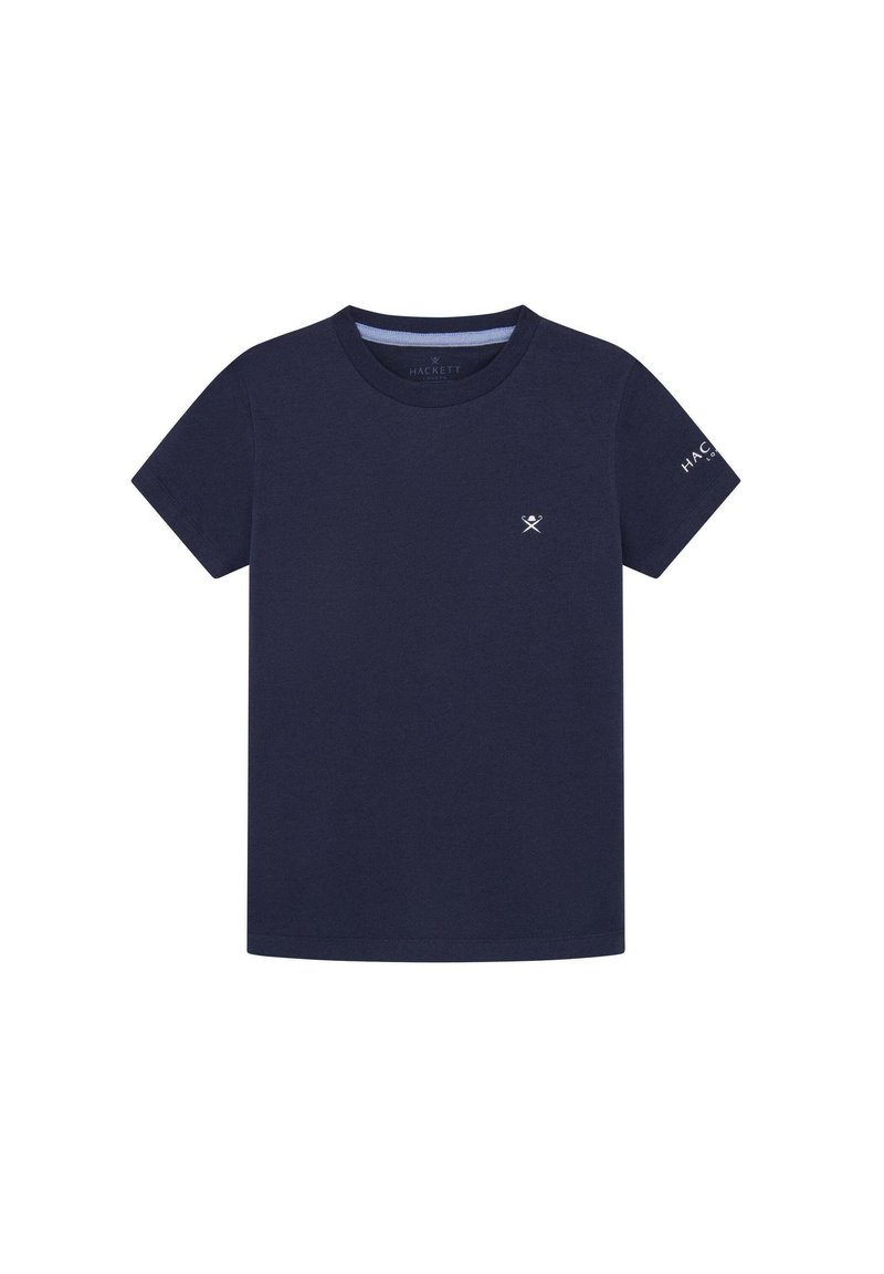 Hackett London SMALL LOGO TEE  - T-shirts basic - midnight blue