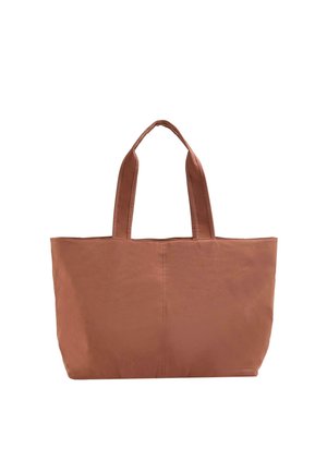 SOFT SHOPPER WITH ZIP  - Cabas - dark red