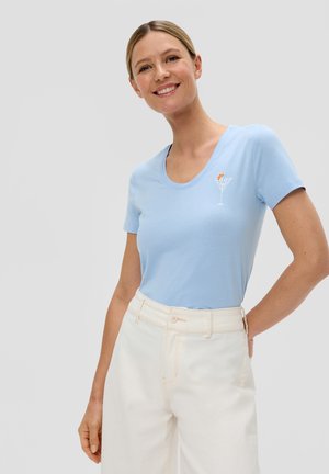 SLIM-FIT - T-shirt basic - himmelblau