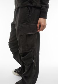 Freddy MELANIE CARGO - Housut - black cold dyed
