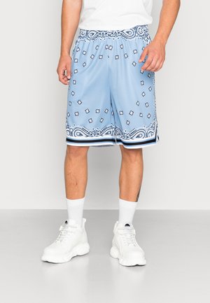 SERIF PAISLEY UNISEX - Shorts - blue