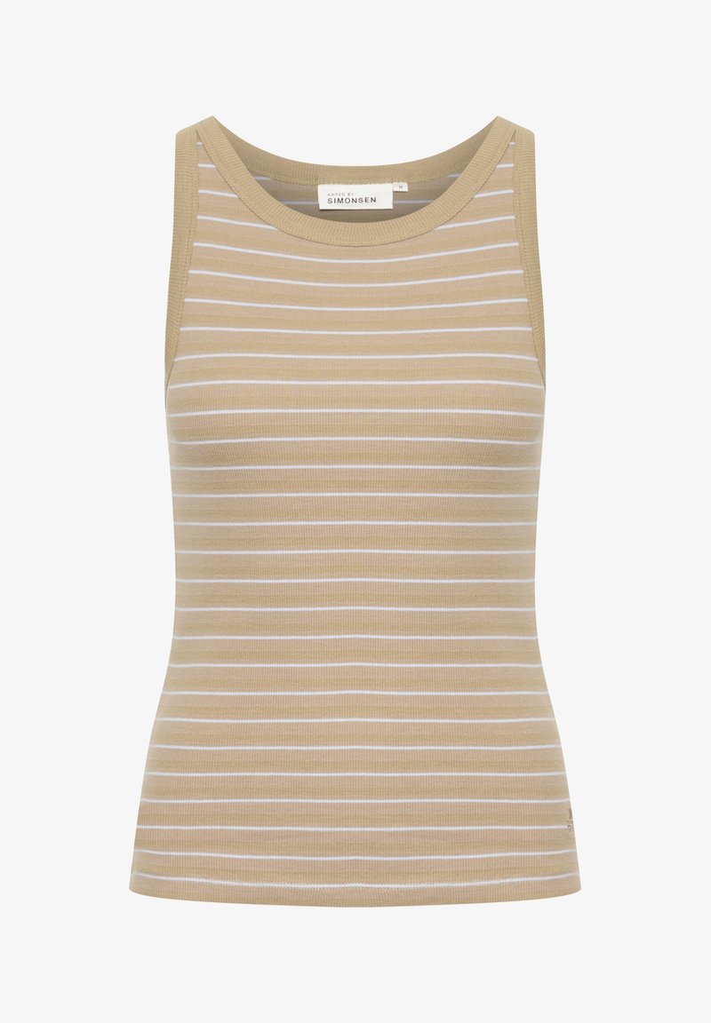 Ova Top Karen by Simonsen Top - ova chincilla tank/lichtbruin - Zalando.nl