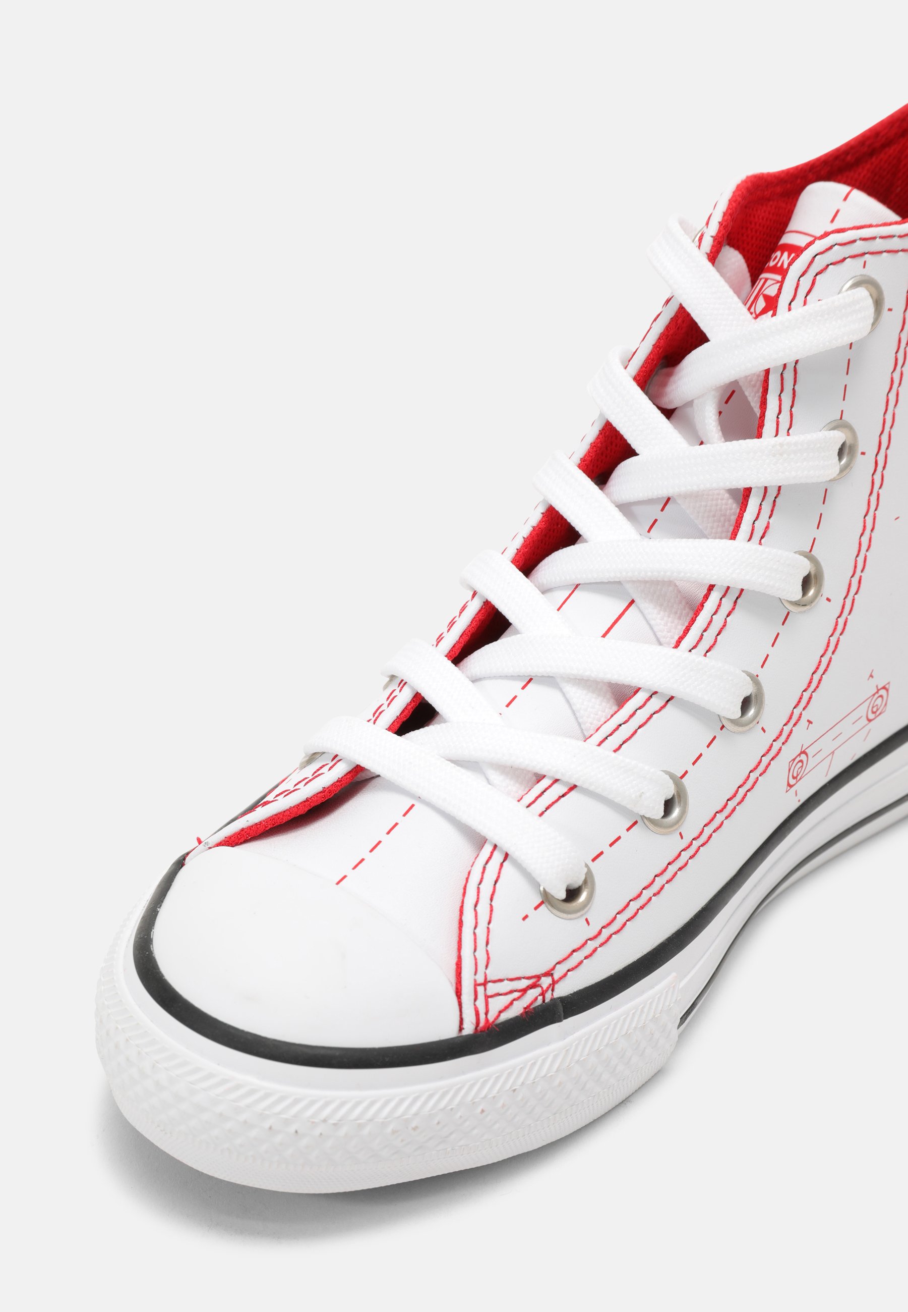 red black white converse