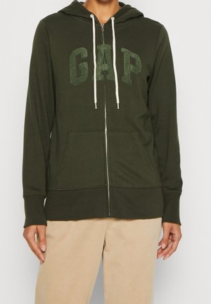 Sweat zippé - khaki
