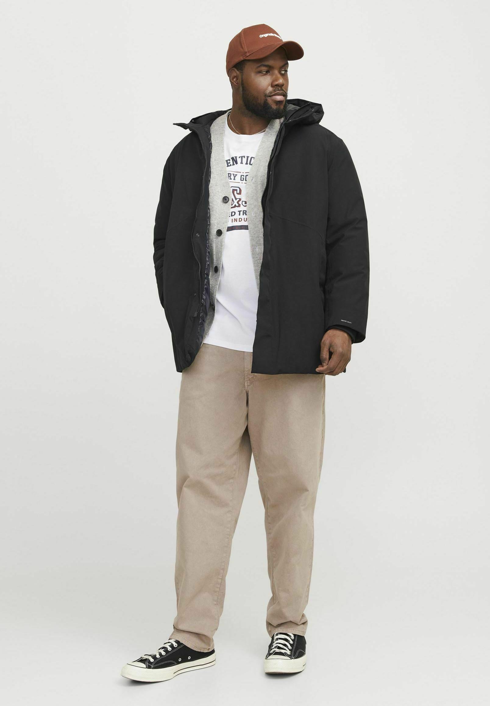 Jack & Jones Plus Size - Winter coat - black - Zalando