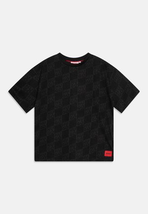 ALL OVER - T-shirt imprimé - black