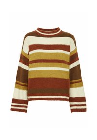 BYOKSANA STRIPED - Jumper - brown mix