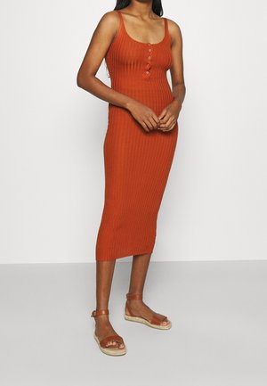 Fodralklänning - orange